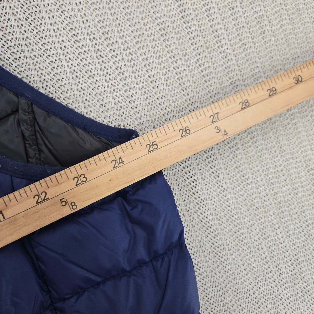 Hawke & Co Vest Mens XL Blue Down Puffer Full Zip Zip Pockets Outdoor HDN723S - Picture 4 of 10